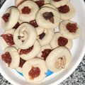 El cooksnap de Enrique Rímoli cuando hizo Pepas de dulce de membrillo.