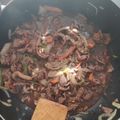 El cooksnap de César Mateo cuando hizo Chapsui de pollo.