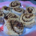 El cooksnap de Naty Benegas cuando hizo Rolls de canela veganos en microondas.