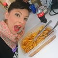 El cooksnap de Elenita Rubia cuando hizo Macarrones con albóndigas.