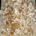 El cooksnap de Lisi Romero cuando hizo Pochoclos dulces o salados.