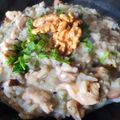 El cooksnap de Laura L ❤ cuando hizo Risotto de Pollo con Hongos + Nuez! 🇦🇷❤️.