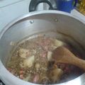 El cooksnap de Daniel & Feñi cuando hizo Lentejas pispas.