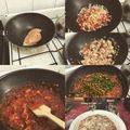 El cooksnap de Gastón Antonio Montes cuando hizo Arroz con pollo.