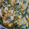 El cooksnap de Mony Garza cuando hizo Rajas con crema y elote ;).