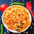 KASHISH'S KITCHEN का कुकस्नैप जब उन्होंने आलू, प्याज और टमाटर राइस (aloo pyaz aur tamatar rice recipe in Hindi) बनाया था।