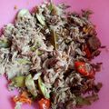 Cooksnap dari nova indriw untuk resep Tongkol suwir pedas
