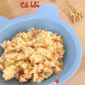 Cooksnap của Mẹ Coca khi họ làm theo món Risotto cá hồi