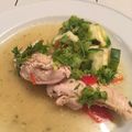 El cooksnap de Jorge Sanhueza cuando hizo Pollo con jugo de naranja.
