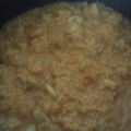 El cooksnap de Karmen cuando hizo Arroz meloso con sepia y gambas.
