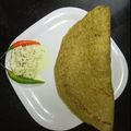 Supriya Gurav's cooksnap of when they made पौष्टिक हिरव्या मुगाचे डोसे (green moong dosa recipe in marathi).