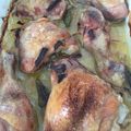 El cooksnap de Patrícia cuando hizo Muslos de pollo al horno con patatas.