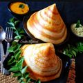 Sudha Agrawal का कुकस्नैप जब उन्होंने गार्लिक कोन डोसा(garlic cone dosa recipe in hindi) बनाया था।