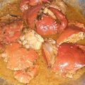Cooksnap dari dayat walet untuk resep Kepiting saus padang