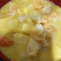 Cooksnap dari Siska Abc untuk resep MPASI 1Y+ Soto Udang Kuah Susu