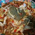 รูป Cooksnap ของ supatchaya เมื่อเขาทำ ตำปูม้ากุ้งสด(ปลาร้า)