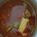 El cooksnap de Geovanny Guerrero cuando hizo 🥣 Mole de olla de mi abuelita 🧡.