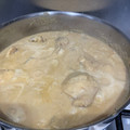El cooksnap de Manel63 cuando hizo Pollo en salsa de almendras.