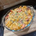 Pusztai Timi Cooksnap-ja, amikor elkészítette a(z) Sonkás-kolbászos-sajtos tészta receptet.