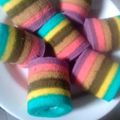 Cooksnap dari Ary Haryani untuk resep Mini rainbow roll cake