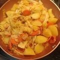 El cooksnap de laura cuando hizo Repollo o col con patata y zanahoria.