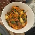 白 的 蕃茄燉馬鈴薯（純素） cooksnap