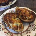 El cooksnap de Irene Camacho cuando hizo Berenjenas rellenas de carne picada.
