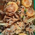 Cooksnap dari Sri Hartanti untuk resep Kepiting dan baby gurita saos Padang