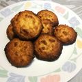 El cooksnap de Camila cuando hizo Cocadas horneadas con leche condensada.