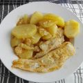 El cooksnap de Elvi Rodríguez cuando hizo Merluza en salsa.