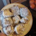 Zsuzsa Beluscsák Cooksnap-ja, amikor elkészítette a(z) Kókusz kocka receptet.