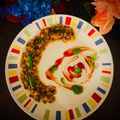 Tanzeena Mukherjee's cooksnap of when they made চিকেন কিমা ঘুগনি(Chicken keema ghugni recipe in bengali).