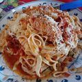 El cooksnap de Andrés López cuando hizo Masa para fideos caseros.