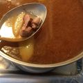El cooksnap de Goretti Kaur cuando hizo Sopa con menudencia.
