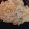 Shari's cooksnap of when they made Brad's garlic parmesan mashed cauliflower.