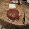 thor19311's cooksnap of when they made Ding Dong Cake.