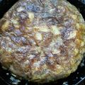 El cooksnap de Gabii Navarro cuando hizo Tortilla de papa.