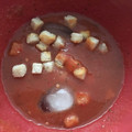 El cooksnap de aibin cuando hizo Gazpacho andaluz (con verduras de la huerta).
