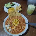 El cooksnap de Camila Ataya cuando hizo Sopa de tomate.