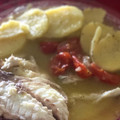 El cooksnap de Ce JiMa cuando hizo Dorada al vapor con patatas con Thermomix 👍.