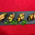 El cooksnap de Ana Muñoz cuando hizo Ceviche de mejillones 🥑 🥂 🍈.