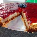 El cooksnap de Aina 🌱 cuando hizo Cheesecake con frutos rojos.