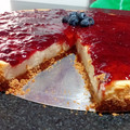 El cooksnap de Aina 🌱 cuando hizo Cheesecake con frutos rojos.