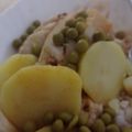 El cooksnap de Mary Karla cuando hizo Bacalao a la gallega.