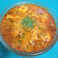 Bina Samir Telivala's cooksnap of when they made Restaurant style matar paneer (green peas with paneer curry).