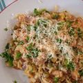 El cooksnap de Cristina Borjas cuando hizo Arroz con mix de mariscos toque de curry y vino blanco.