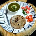 Priya vishnu Varshney का कुकस्नैप जब उन्होंने बाजरे की रोटी और उड़द दाल (bajre ki roti aur urad dal recipe in Hindi) बनाया था।