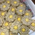 Dorcsello Cooksnap-ja, amikor elkészítette a(z) Mákos linzer citromkrémmel (Gluténmentes) receptet.