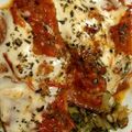 El cooksnap de Maria cuando hizo Matambre vegano a la pizza (seitán).