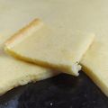 El cooksnap de Mariana cuando hizo Fainá de queso.